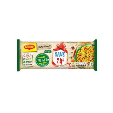 Maggi Nutri-Licious Masala Veg Atta Instant Noodles